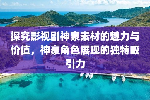 探究影视剧神豪素材的魅力与价值，神豪角色展现的独特吸引力