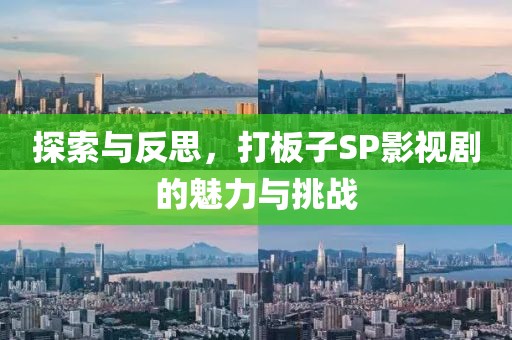 探索与反思，打板子SP影视剧的魅力与挑战