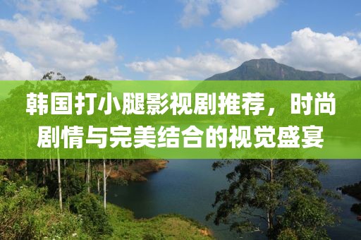 韩国打小腿影视剧推荐，时尚剧情与完美结合的视觉盛宴