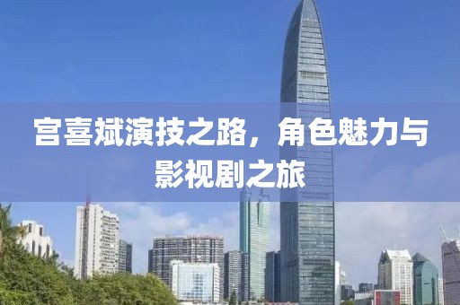 宫喜斌演技之路，角色魅力与影视剧之旅